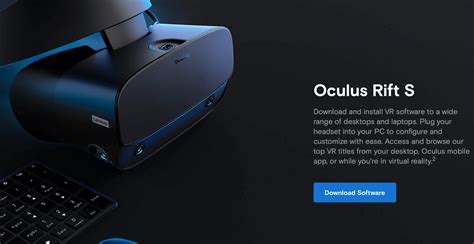 Make sure you are in the Oculus home environment. . Download oculus